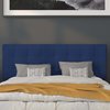 Flash Furniture Bedford Headboard, Queen, Navy Fabric HG-HB1704-Q-N-GG